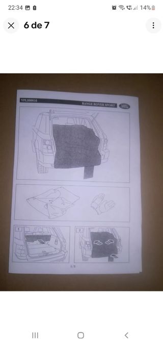 RANGE Rover Sport funda protectora