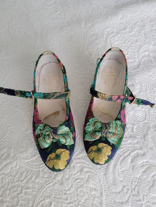 Zapatos fallera niña