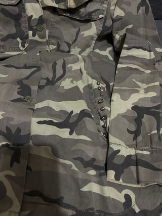 sobrecamisa zara militar