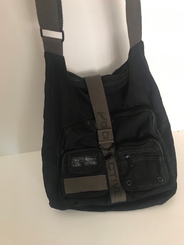 bandolera negra gran capacidad