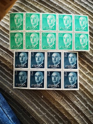 Sellos de España antiguos sin utilizar