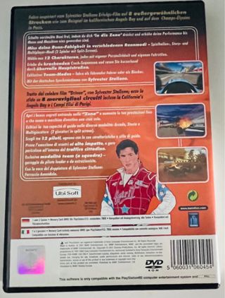 Driven Playstation 2 game 