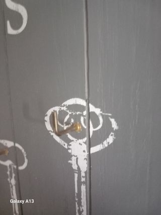 Decorativo para colocação de chaves