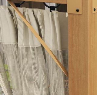 Pérgola de jardín con mosquiteras NUEVA