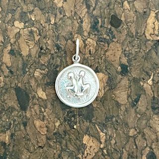 Colgante zodiaco Geminis Plata 925