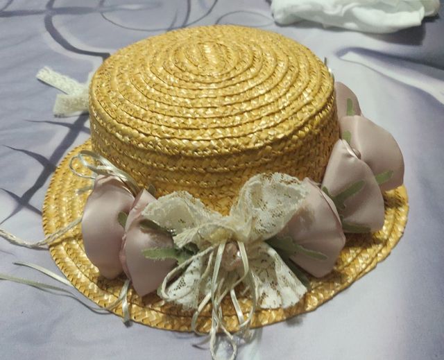 Sombrero ceremonia niña