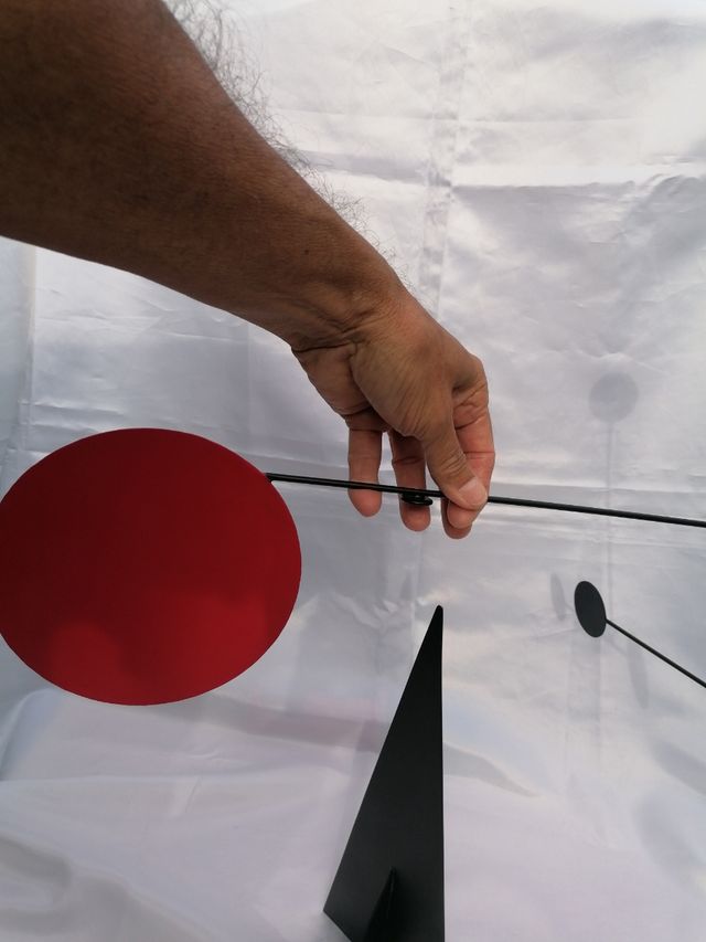 ESCULTURA. CALDER. HIERRO. IMITACIÓN.