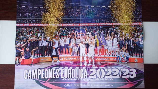 Pósters Real Madrid Baloncesto