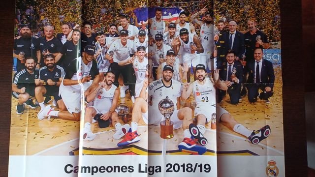 Pósters Real Madrid Baloncesto