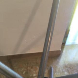 Tavolo rotondo di cristallo 90 cm