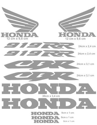Pegatinas Honda CBR 919RR