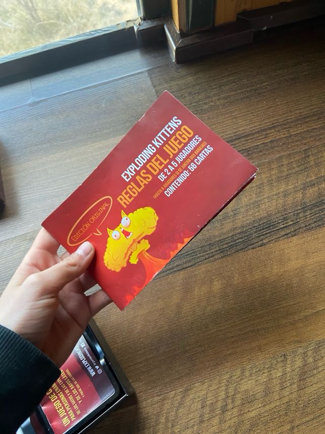 Juego de mesa exploding kittens