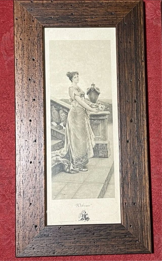 4 stampe con cornice