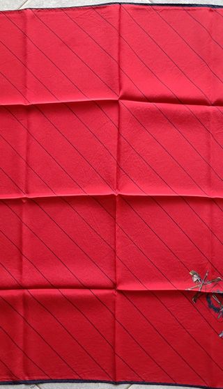 Foulard vintage seta Emilio Rusconi