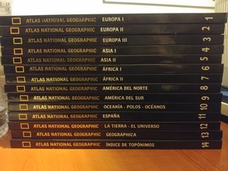 Atlas National Geographic 14 Tomos - NUEVO