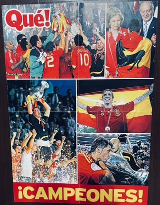 Periódico Mundial 2010 y pósters selección