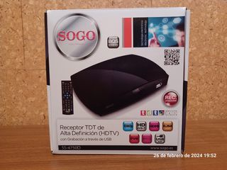 Receptor TDT HDTV SS 4750 de Sogo