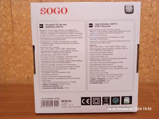 Receptor TDT HDTV SS 4750 de Sogo