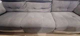 Sofa elevable anti manchas, y fácilmente limpiable