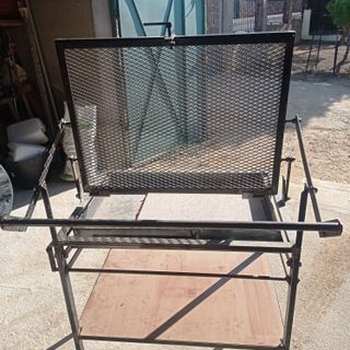 Barbacoa parrilla giratoria