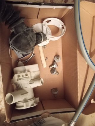 Motor y bomba para lavadora balay