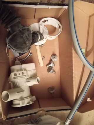 Motor y bomba para lavadora balay