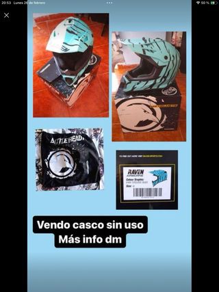 Casco de moto RAVEN