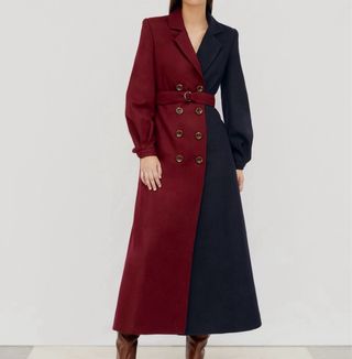 Abrigo lana IQ Collection nuevo con etiqueta