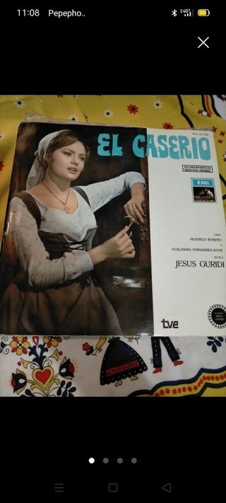 Cuatro Discos de vinilo