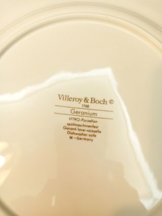 Vajilla y Café Villeroy & Boch "Geranium