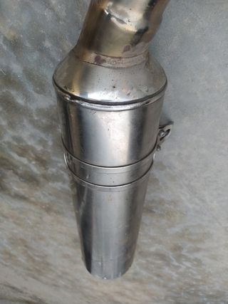 -Yamaha tdm 850twin.Tubo escape