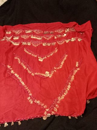 PAÑUELO FALDA DANZA DEL VIENTRE