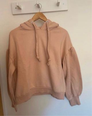 Sudadera rosa palo