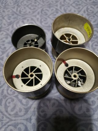 Lotto 4 bobine di ricambio mulinelli pesca Quick