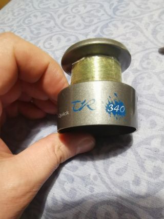 Lotto 4 bobine di ricambio mulinelli pesca Quick