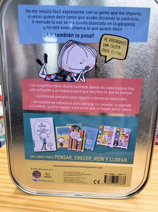Libro 📕 ➕ Caja Metálica y Sorpresas 