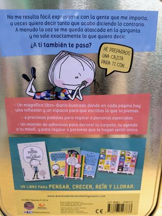Libro 📕 ➕ Caja Metálica y Sorpresas 