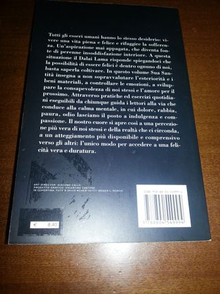 Libro BEST SELLER,OTTIME CONDIZIONI,RARO:DALAI LAM