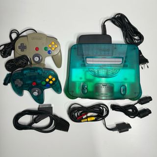NINTENDO 64 VERDE