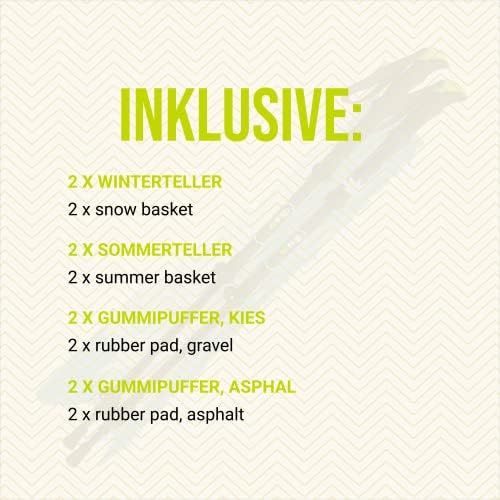 Bastones Trekking in Alluminio Leggeri