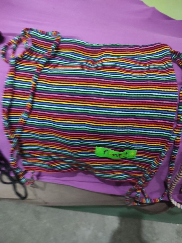 Mochilas ligeras de rayas a estrenar