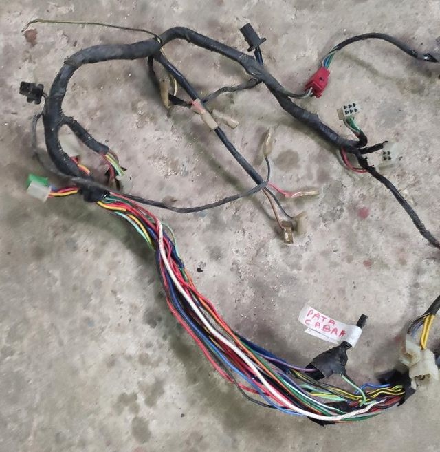 cableado kawasaki gpz 500 y otros componentes