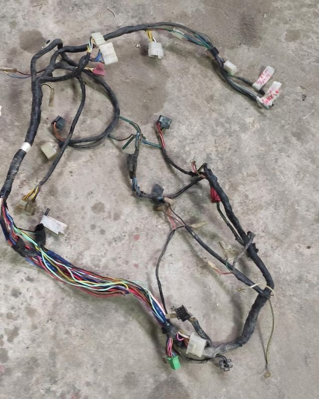 cableado kawasaki gpz 500 y otros componentes