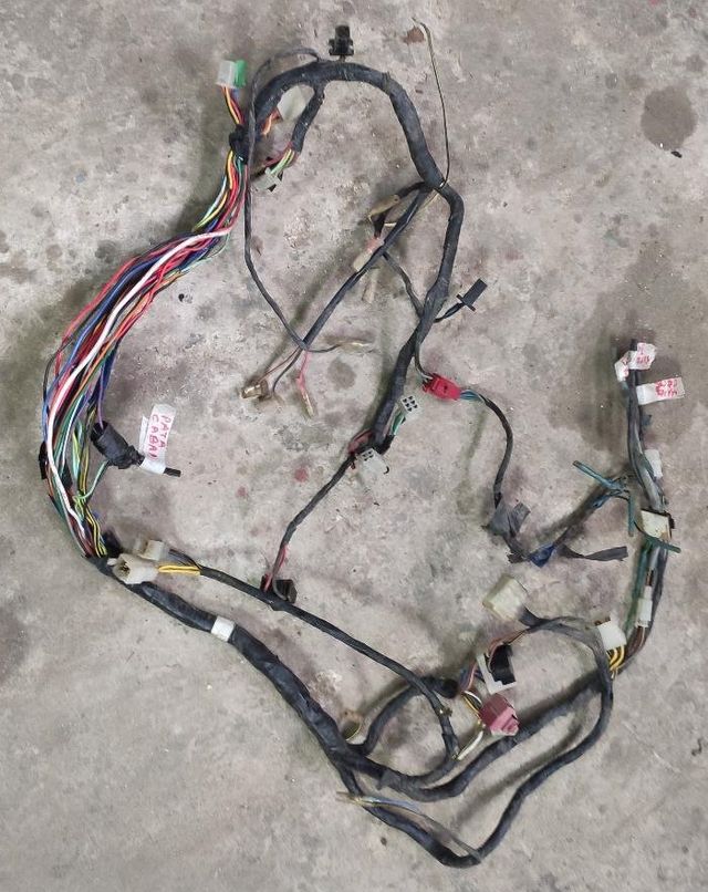 cableado kawasaki gpz 500 y otros componentes