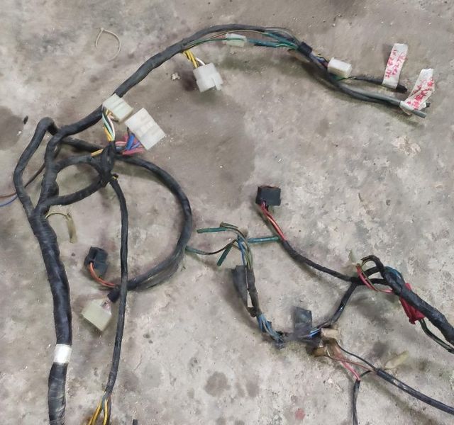 cableado kawasaki gpz 500 y otros componentes