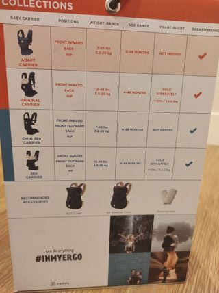 Mochila portabebés BabyBjörn ADAPT