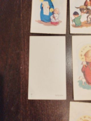 Estampas religiosas infantiles años 50's