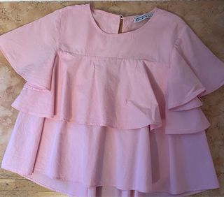 camicia donna taglia XS rosa