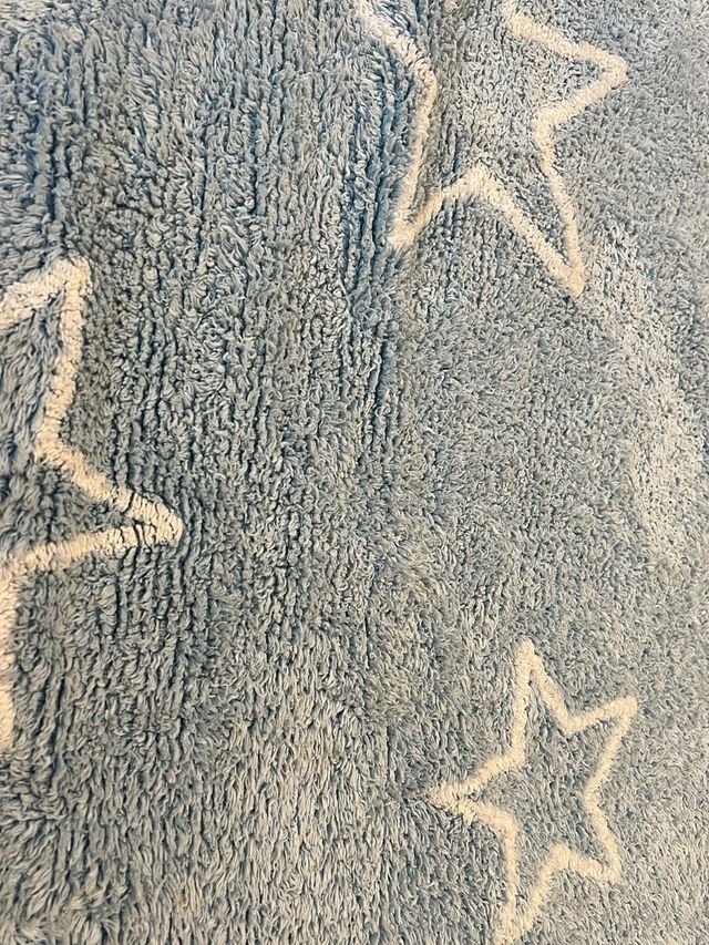 algombra azul estrellas