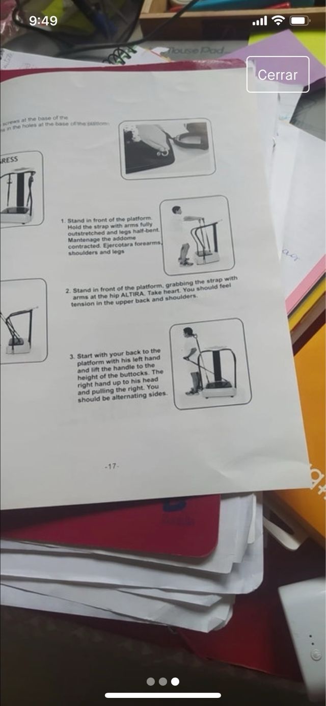 Plataforma vibratoria